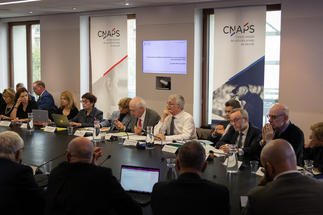 Photo deuxième réunion stratégique du CNAPS en vue des JOP 2024